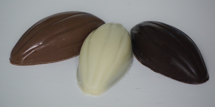 Praliné amande chocolat noir, Mazorca